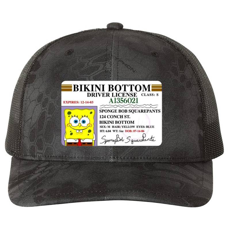Spongebob Bikini Bottom Driver's License Women Underwear Panties