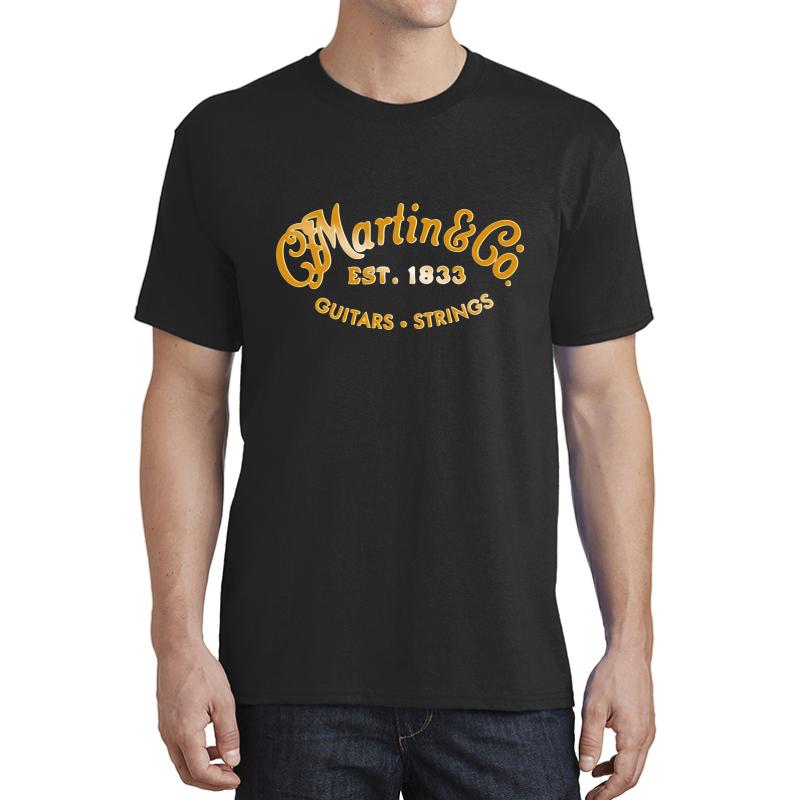 2021 Martin Guitars Unisex T-Shirt Men Black