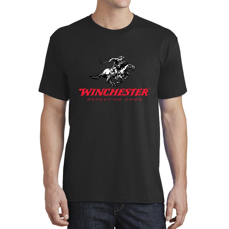 Winchester Logo Best Edition Unisex T-Shirt Men Black