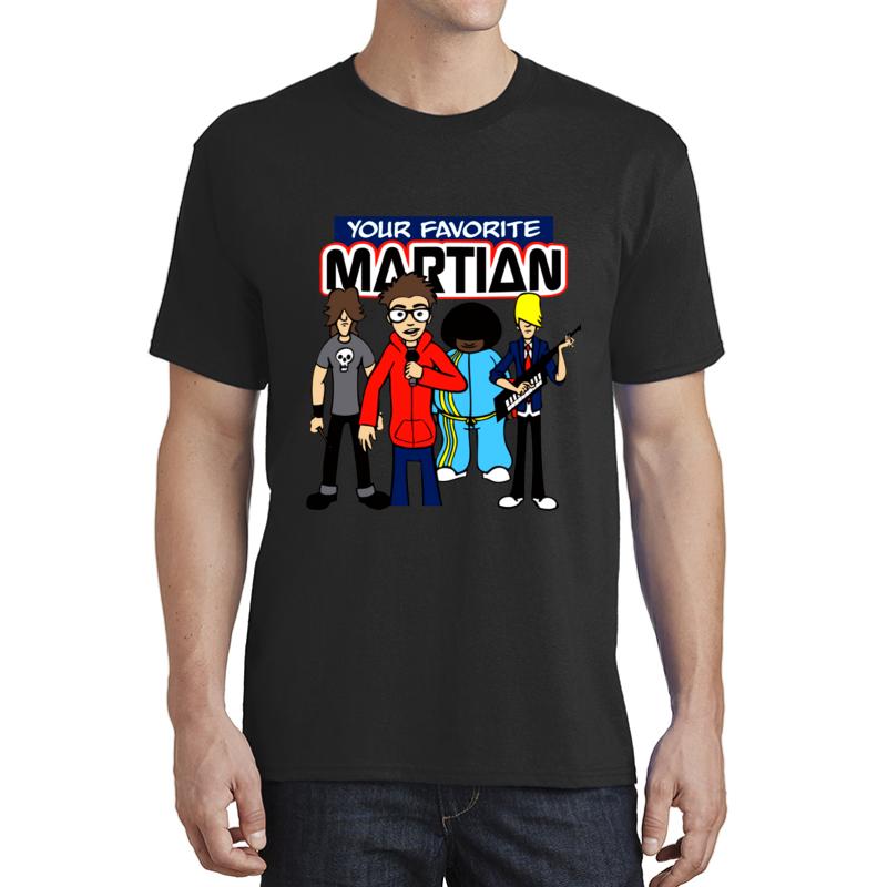 Your Favorite Martian Unisex T-Shirt Men Black