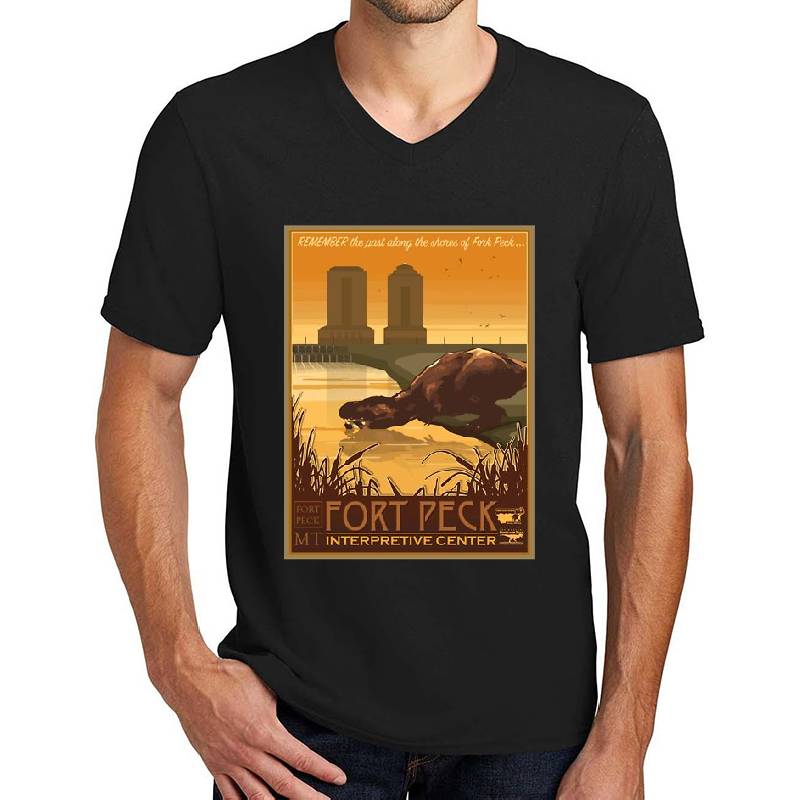 Fort Peck Interpretive Center Richardson Premium Trucker Snapback Caps