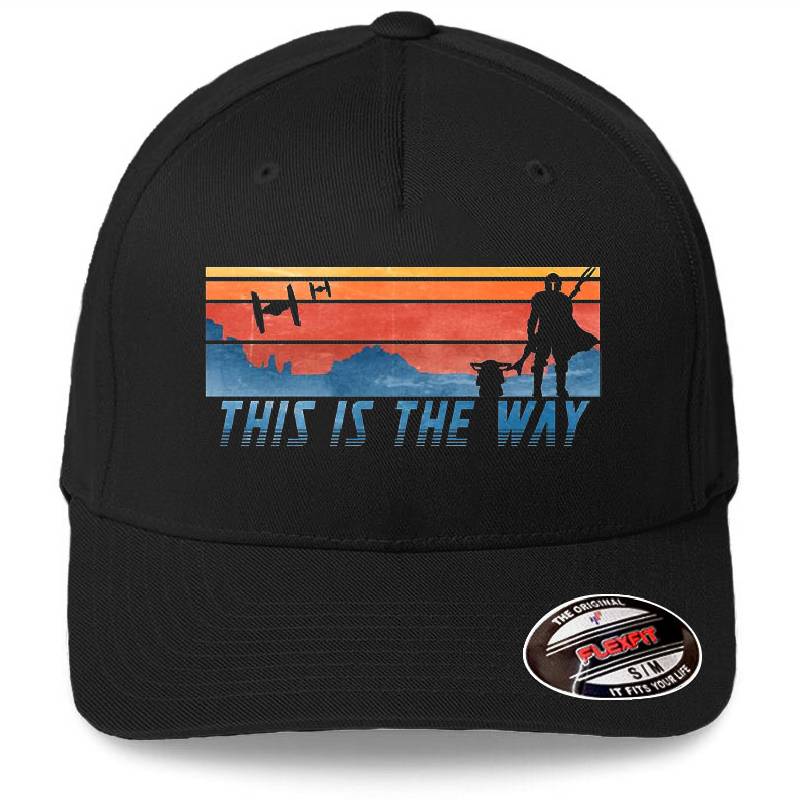 This is the way Premium Flat Bill Snapback Caps
