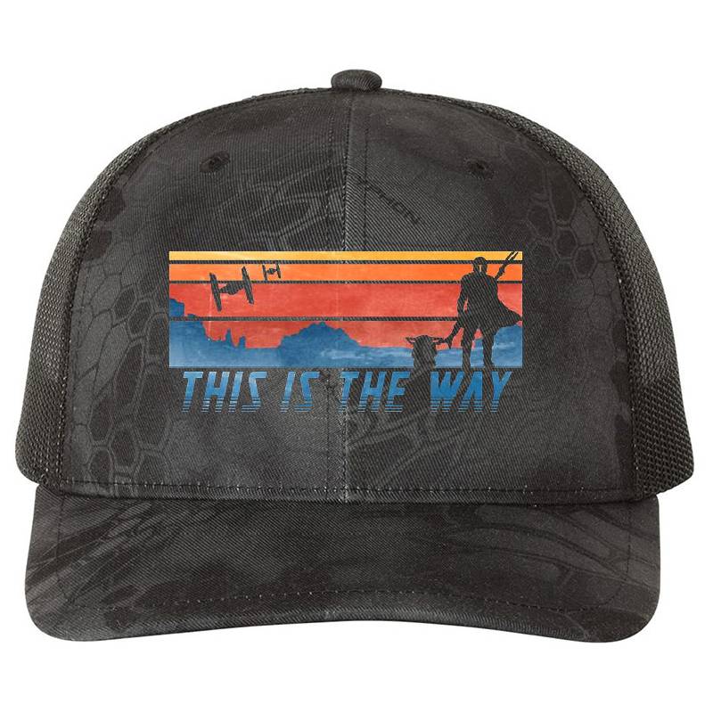 This is the way Premium Flat Bill Snapback Caps