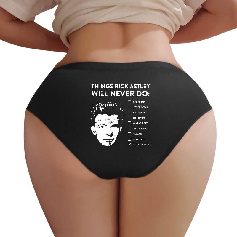Things rick astley will never do Unisex T-shirts