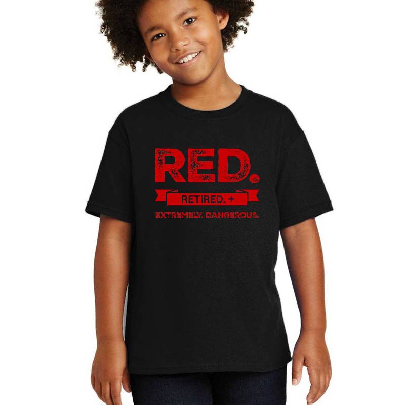 retired man red Unisex V-Neck T-Shirts
