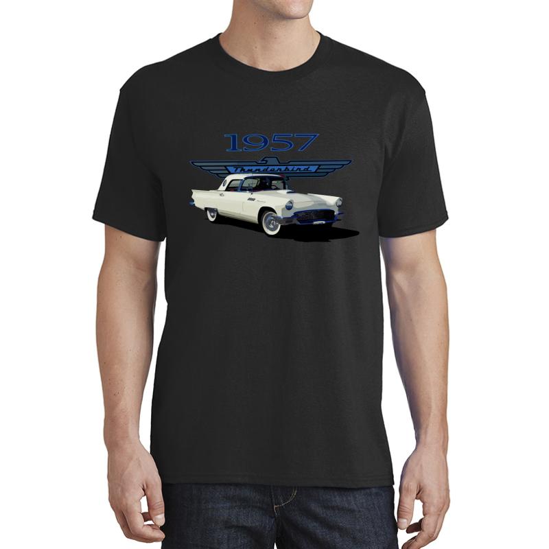 1957 Ford Thunderbird Unisex T-Shirt Men Black