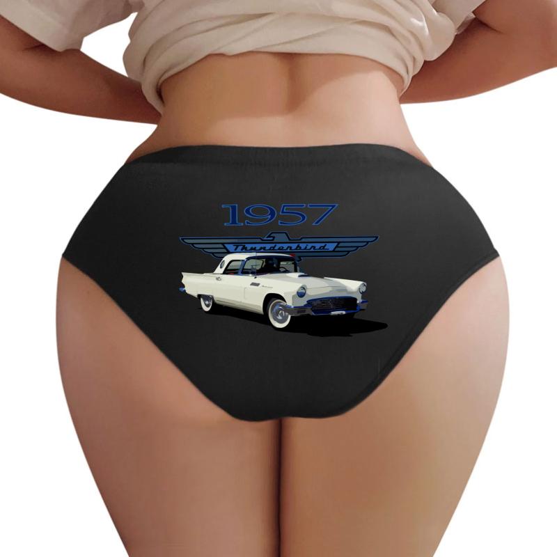 1957 Ford Thunderbird Women Underwear Panties Women Black