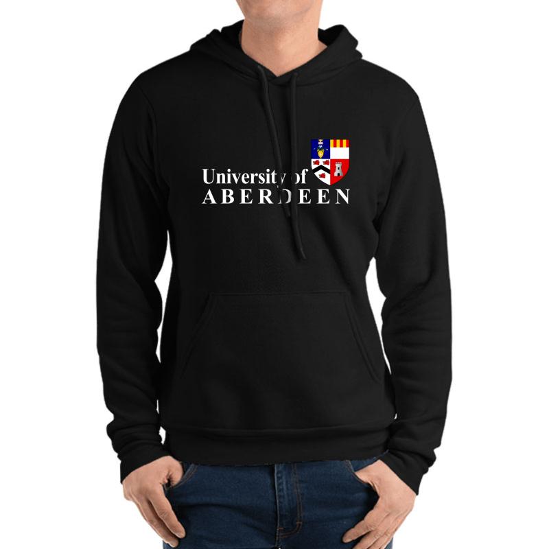 University Of Aberdeen Unisex Hooded Sweatshirt Men Black