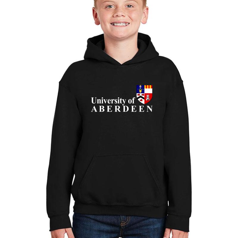 University Of Aberdeen Youth Hooded Sweatshirt Boy Black