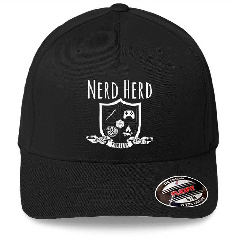 Nerd Herd Emblem (with Title) Unisex T-shirts