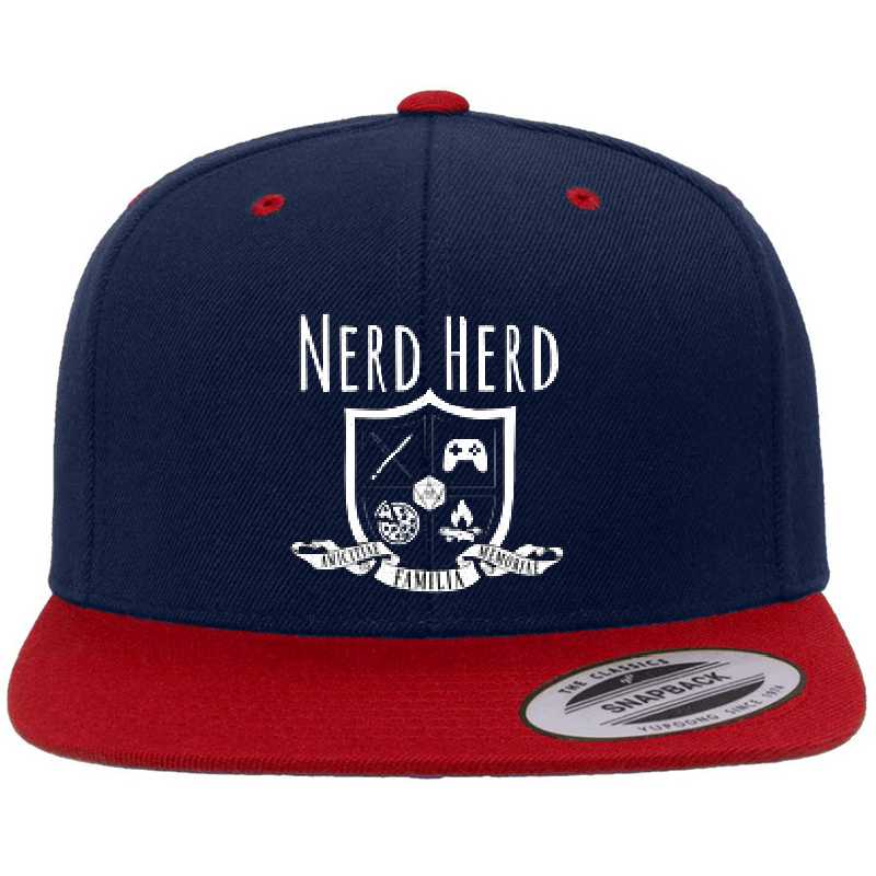 Nerd Herd Emblem (with Title) Unisex T-shirts