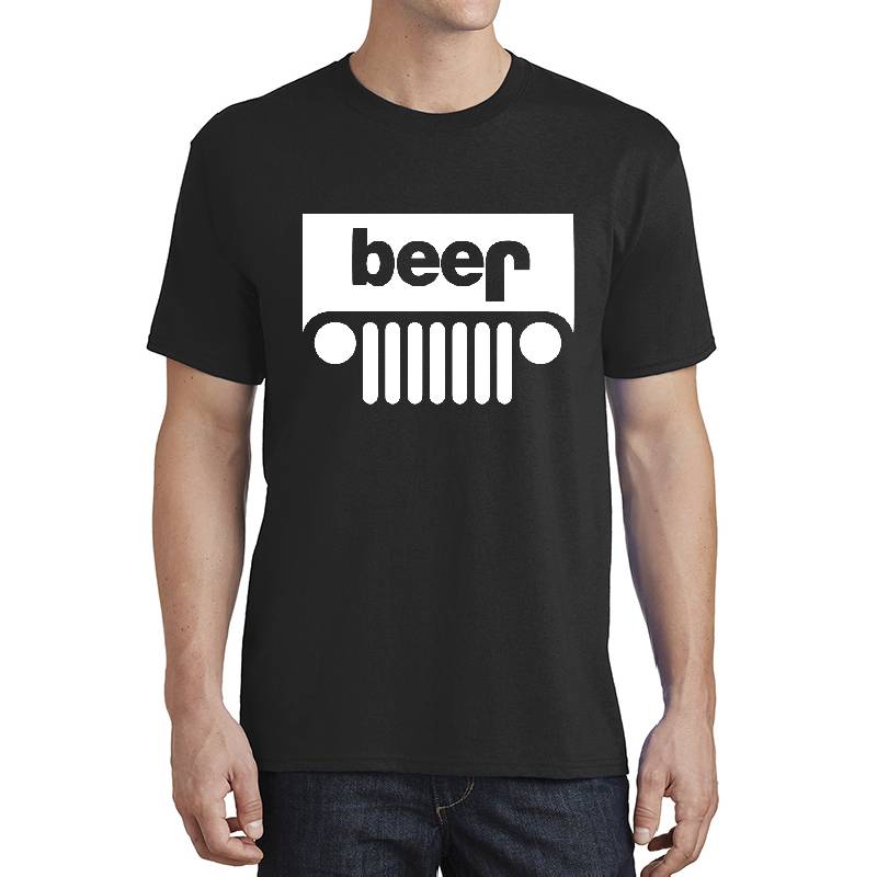 Beer Jeep Premium Flat Bill Snapback Caps