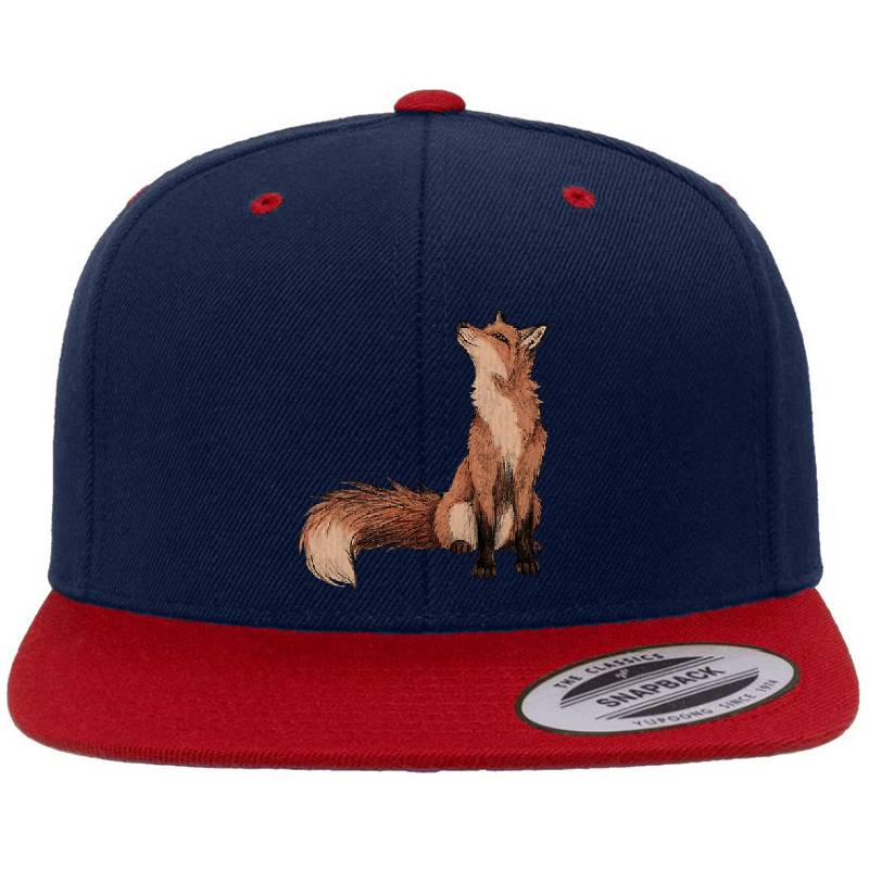 Red Fox Flexfit Baseball Caps