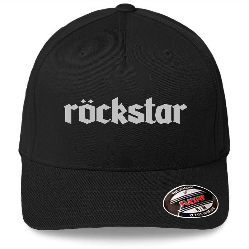Rockstar Premium Flat Bill Snapback Caps