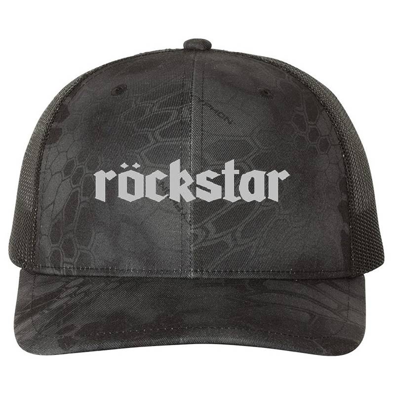 Rockstar Premium Flat Bill Snapback Caps