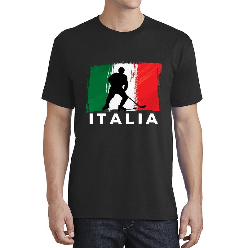 Italy Ice Hockey Team Youth T-Shirts