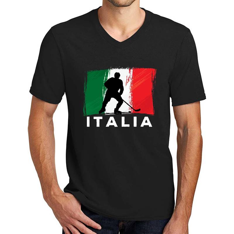 Italy Ice Hockey Team Youth T-Shirts
