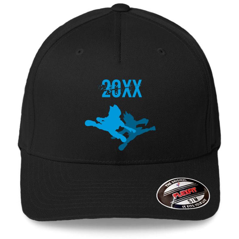 20Xx Falco Fox Flexfit Baseball Cap  Black