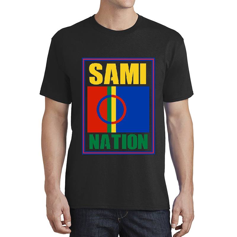 sami nation. saami flag. Premium Flat Bill Snapback Caps
