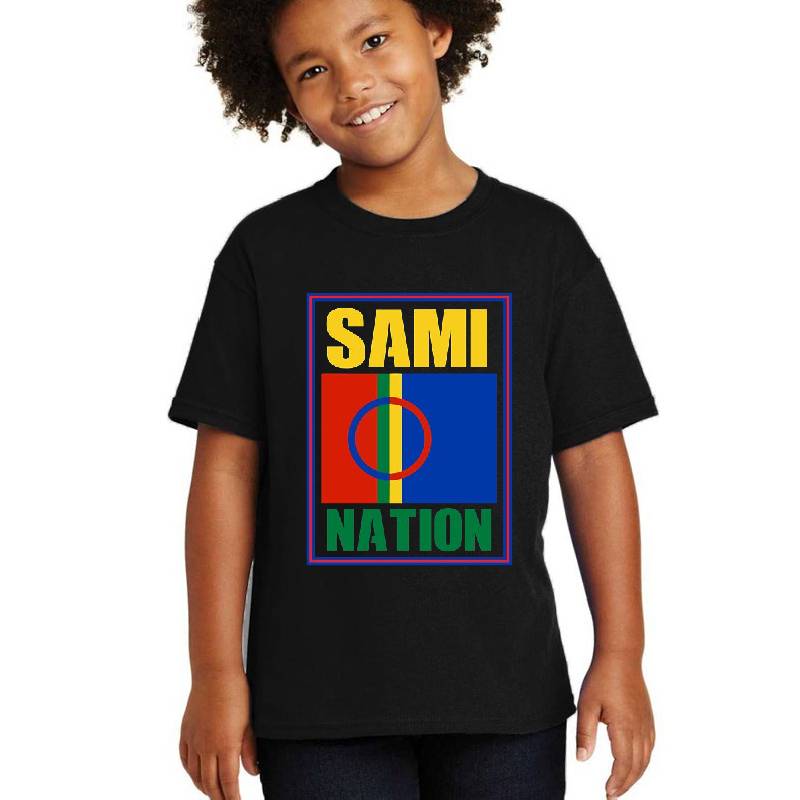 sami nation. saami flag. Premium Flat Bill Snapback Caps