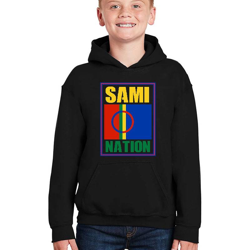 sami nation. saami flag. Premium Flat Bill Snapback Caps