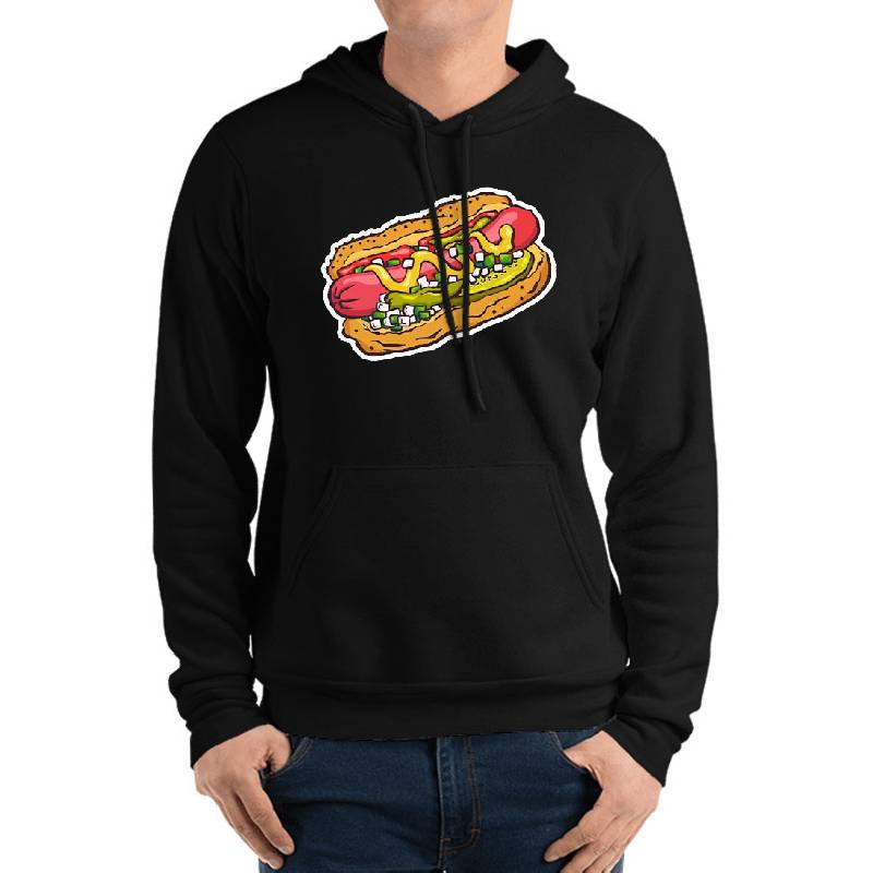 Chicago Hot Dog Unisex T-shirts