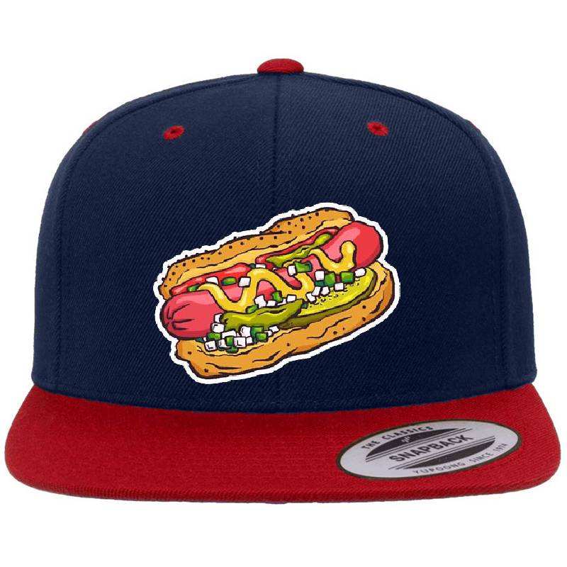 Chicago Hot Dog Unisex T-shirts