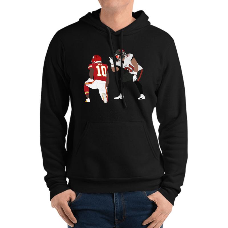 Antoine Winfield Jr Unisex Hooded Sweatshirt Men Black