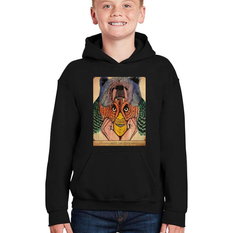 Amigo The Devil Youth Hooded Sweatshirt Boy Black