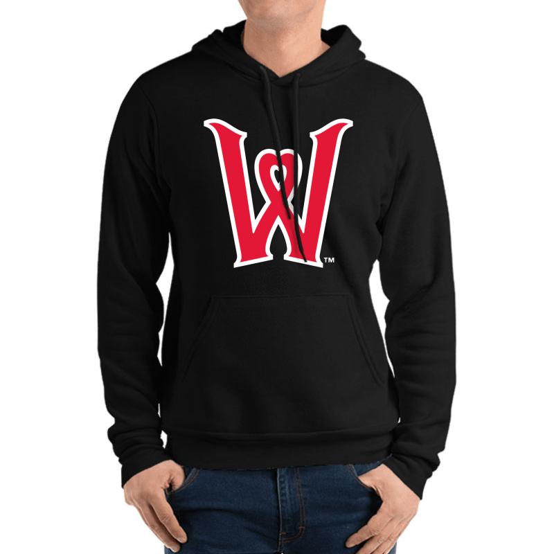 Worcester Red Sox Unisex Hooded Sweatshirt Men Black