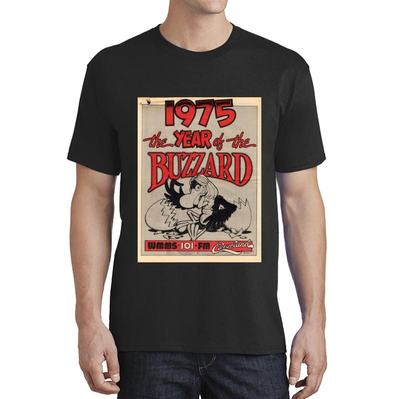 Wmms The Buzzard Unisex T-Shirt Men Black