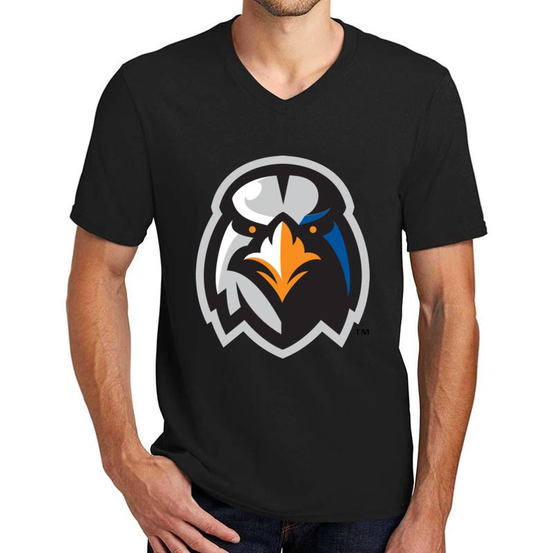 Aberdeen Ironbirds Unisex V-Neck T-Shirt Men Black