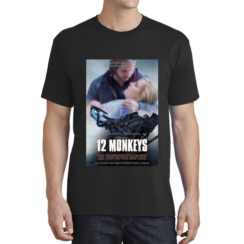 12 Monkeys Movie Unisex T-Shirt Men Black