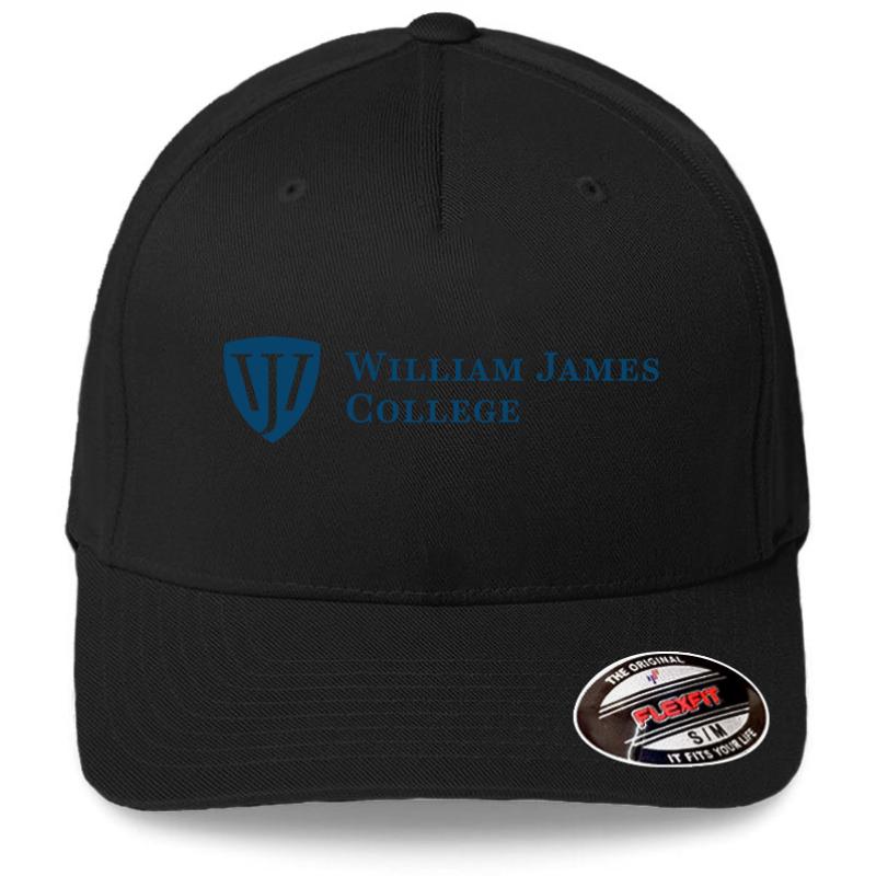 William James College Flexfit Baseball Cap  Black