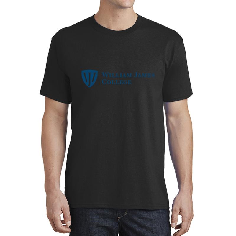 William James College Unisex T-Shirt Men Black