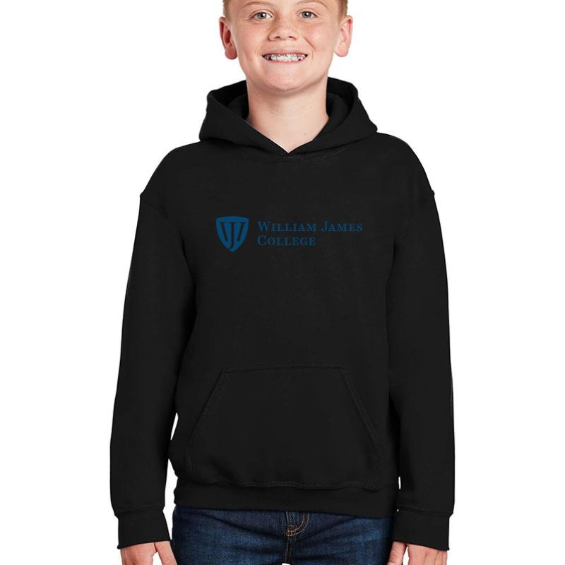 William James College Youth Hooded Sweatshirt Boy Black