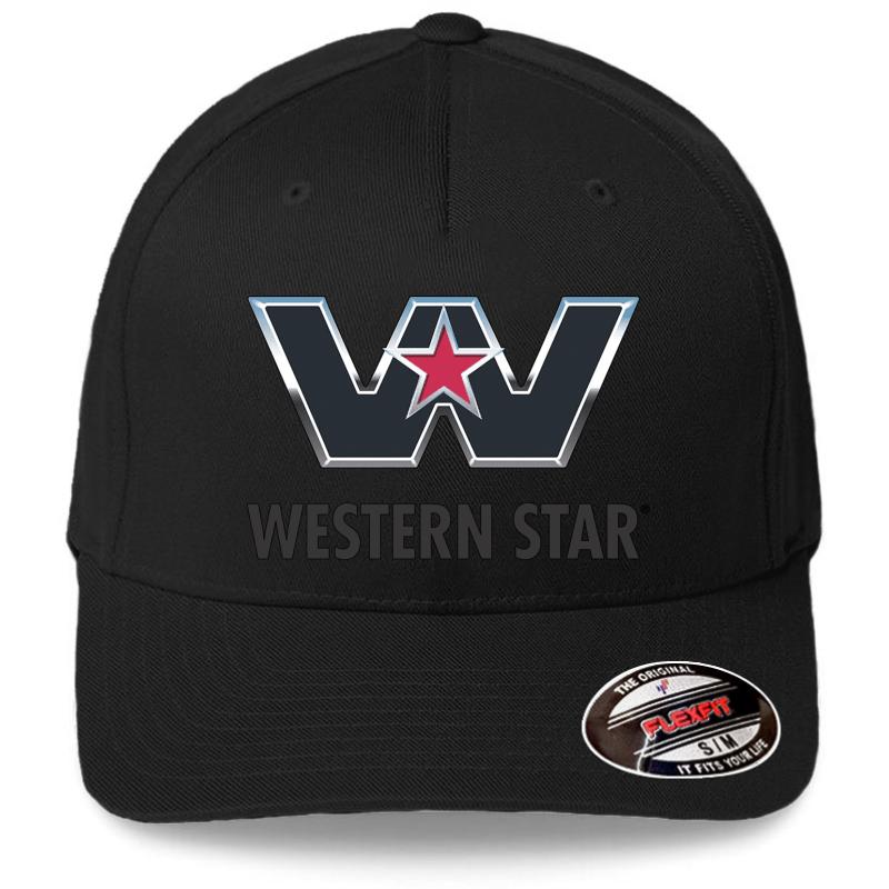 Western Star Iki Flexfit Baseball Cap  Black