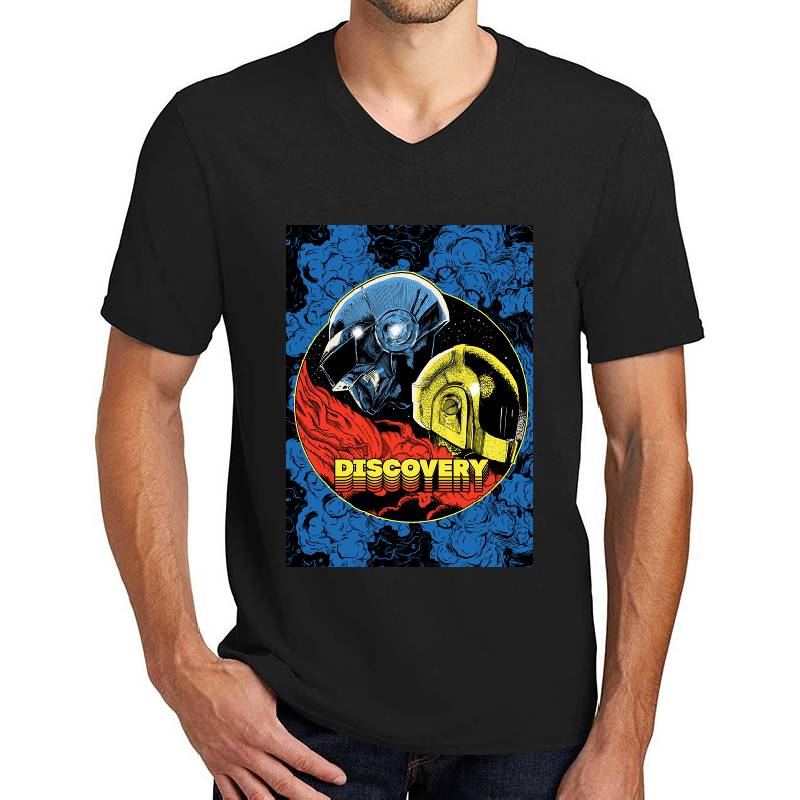 Daft Punk Discovery 2021 Unisex Polo Jersey Sport Shirts
