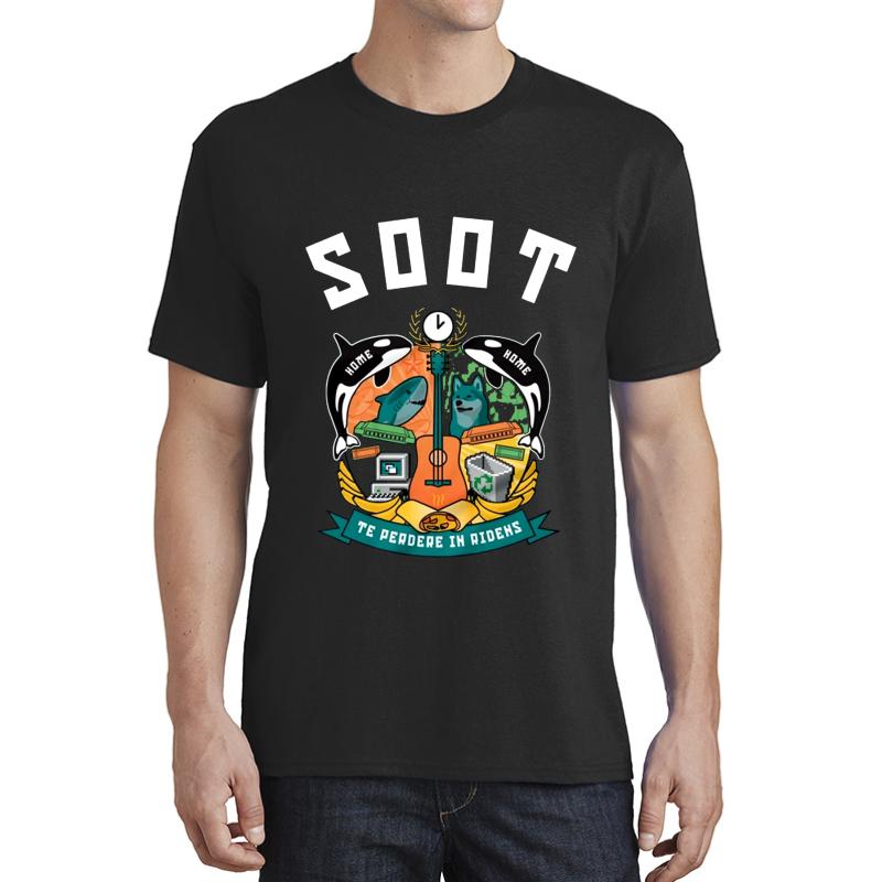 Wilbur Soot College Unisex T-Shirt Men Black