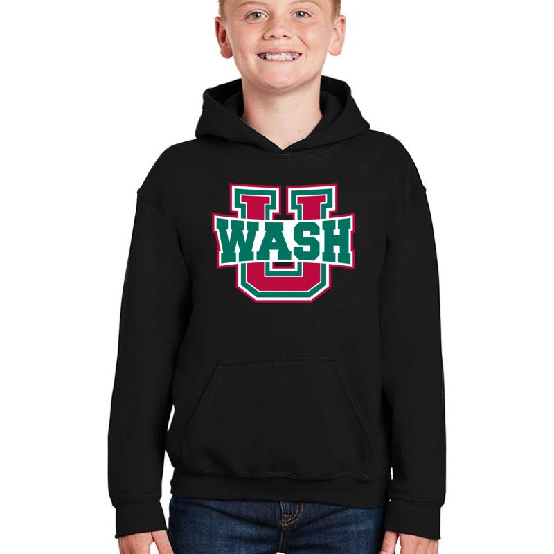 Washington St. Louis Bears Washington University Missouri St. Louis Mo Youth Hooded Sweatshirt Boy Black