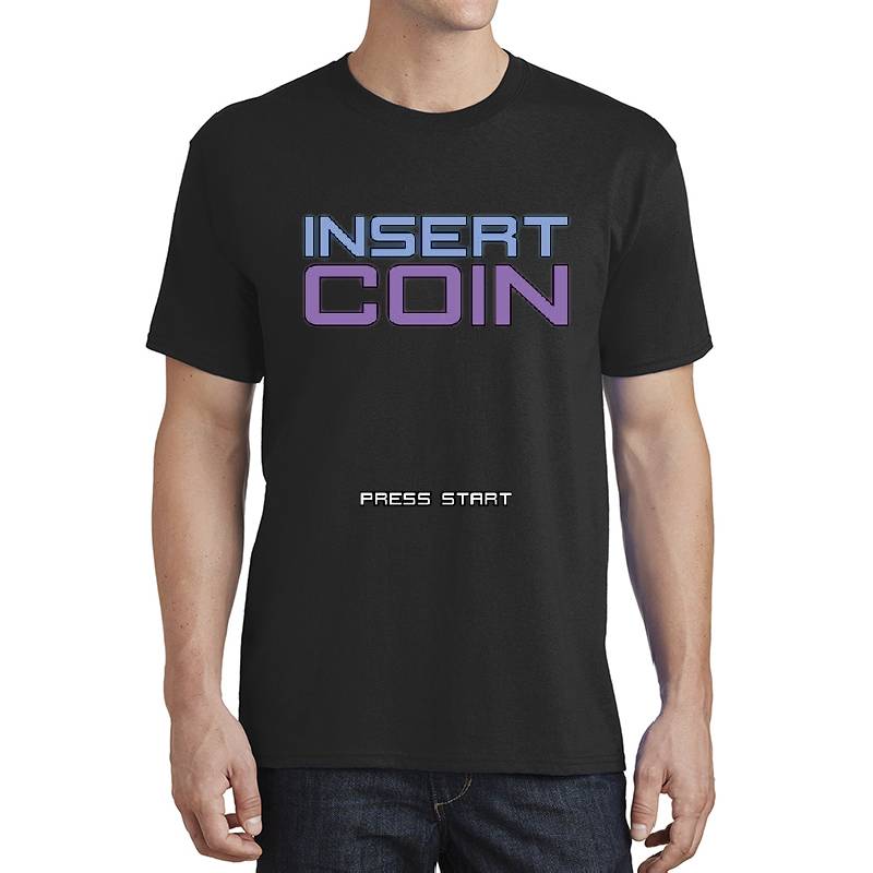 Insert Coin Premium Flat Bill Snapback Caps