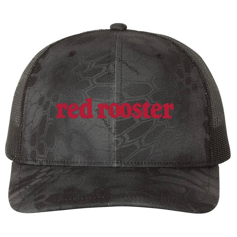 Red Rooster Resto Premium Flat Bill Snapback Caps