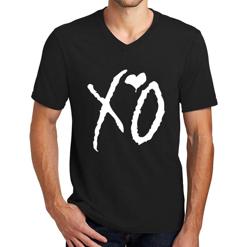 The Weekend Xo Unisex V-Neck T-Shirt Men Black