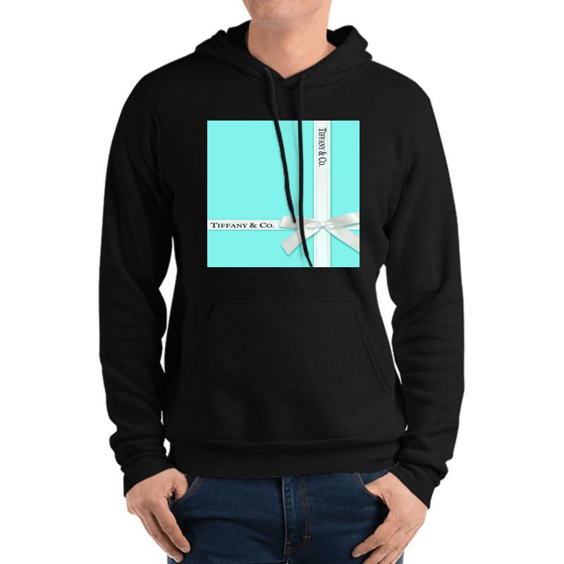 Tiffany And Co. Unisex Hooded Sweatshirt Men Black