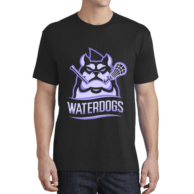 Waterdogs Lacrosse Club Unisex T-Shirt Men Black