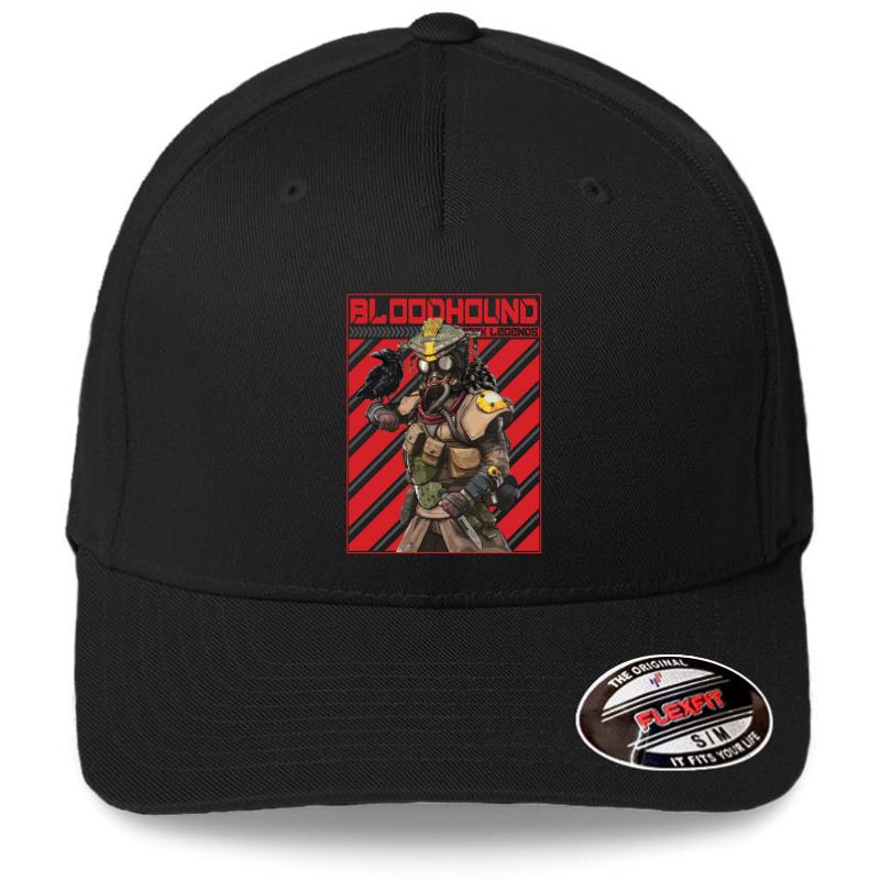 Apex Legends Bloodhound Flexfit Baseball Cap  Black