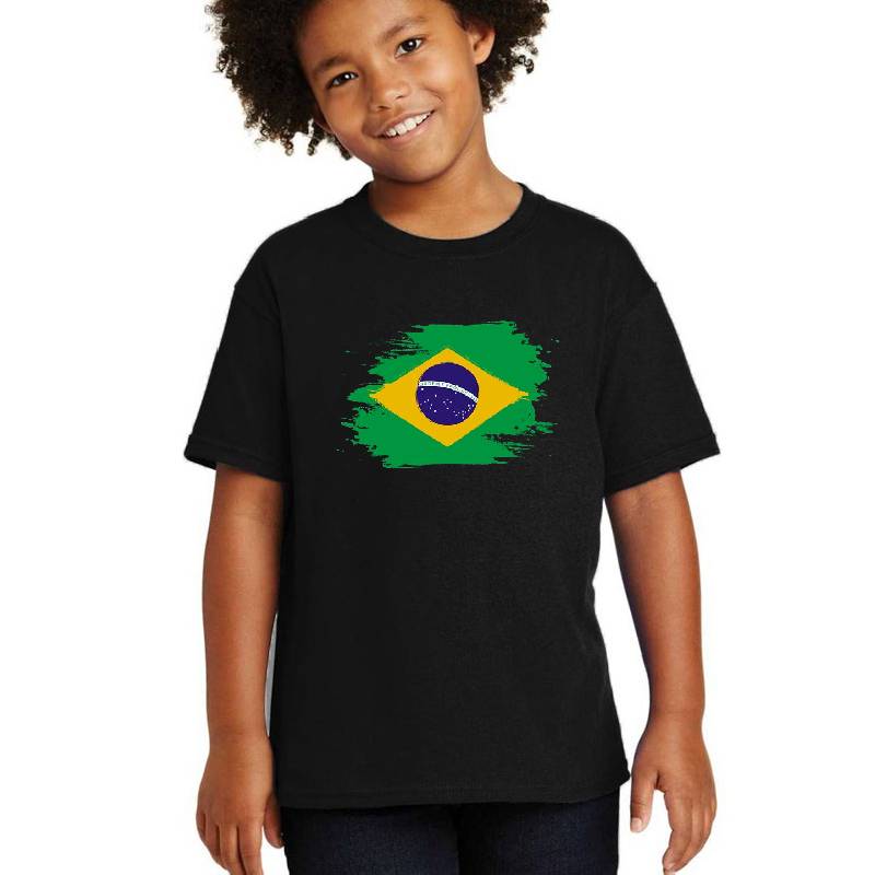 Brazil Flag, Brazil flag t-shirt, distressed flag, distressed brazil flag Unisex Hooded Sweatshirts