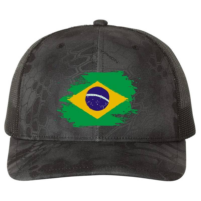 Brazil Flag, Brazil flag t-shirt, distressed flag, distressed brazil flag Unisex Hooded Sweatshirts