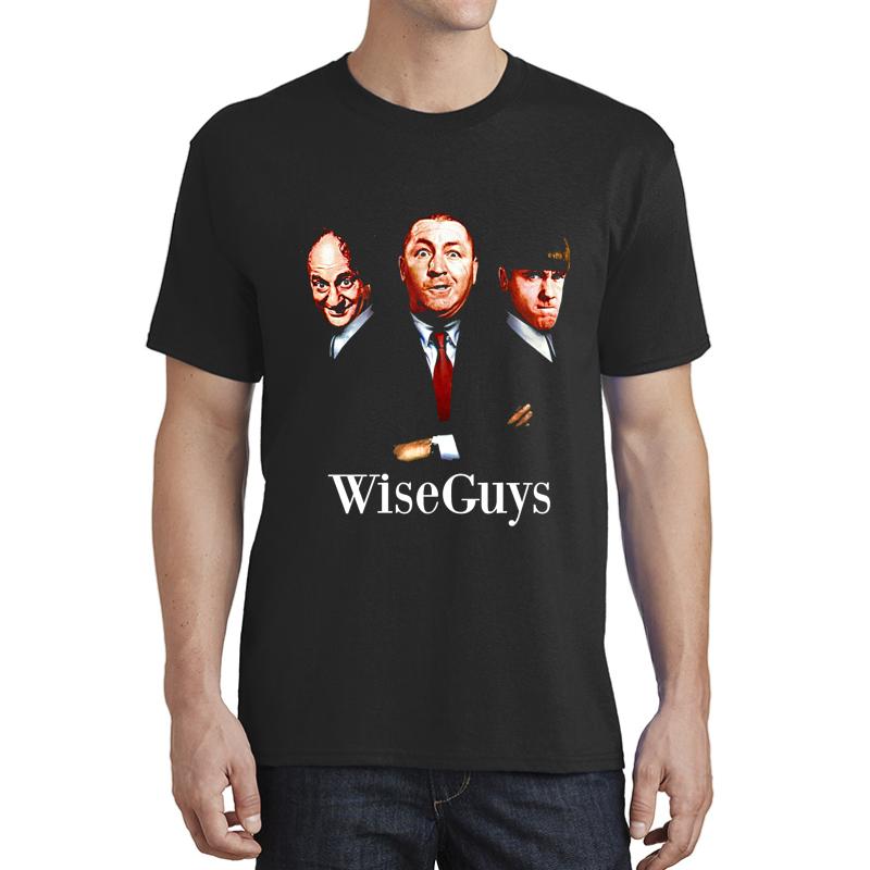 Wiseguys - The Three Stooges  Unisex T-Shirt Men Black