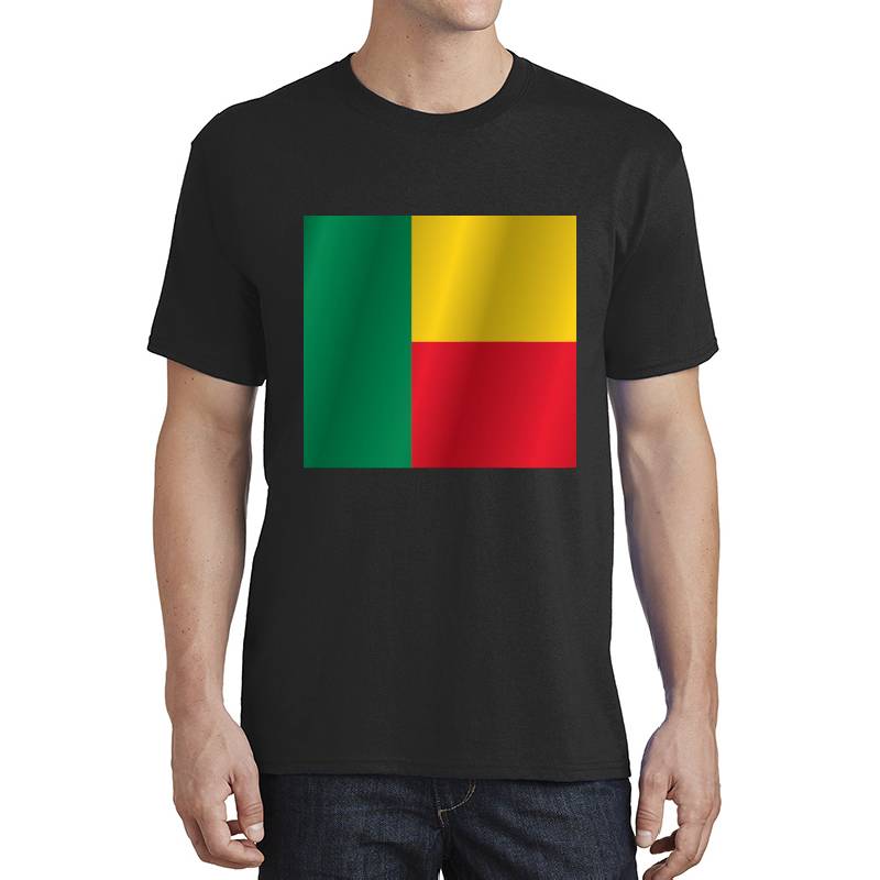 Benin flag Unisex V-Neck T-Shirts